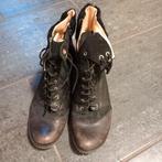 Leren laarsjes, Ophalen of Verzenden, Zo goed als nieuw, Zwart, Boots