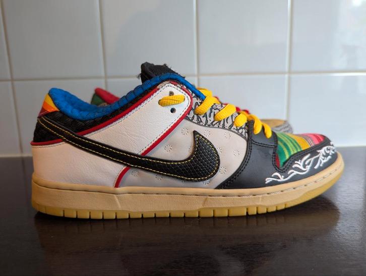 Nike SB Dunk Low What The Paul - Maat 44.5, Kleding | Heren, Schoenen, Zo goed als nieuw, Sneakers of Gympen, Overige kleuren