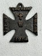 Brits anti Duitse propaganda medaille 1e wereldoorlog, Verzamelen, Verzenden, Landmacht, Engeland, Lintje, Medaille of Wings