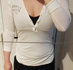 G-star longsleeve wit maat xs dames merk kleding truien, Verzenden, Wit, Maat 34 (XS) of kleiner, Gedragen