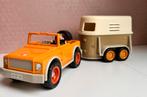 Schleich auto met trailer, Ophalen of Verzenden, Zo goed als nieuw
