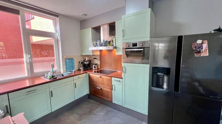 Landelijke L-keuken - recente apparatuur - zelf demonteren, Huis en Inrichting, Keuken | Complete keukens, Gebruikt, Hoekkeuken
