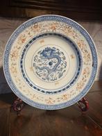 Chinees Porseleinen Wanyu Sierbord met Draak., Ophalen of Verzenden