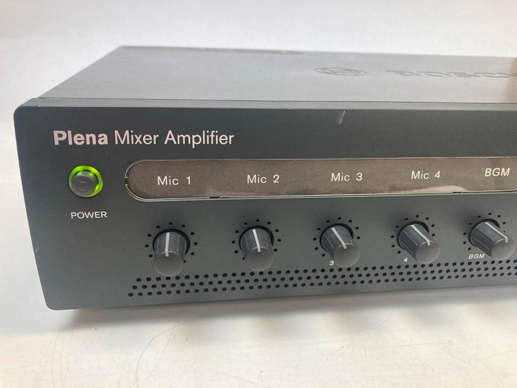 Bosch Plena PLE-1ME120-EU Mixer Versterker, Audio, Tv en Foto, Professionele Audio-, Tv- en Video-apparatuur, Gebruikt, Audio
