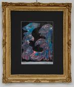 Schilderij geïnspireerd door Lucebert, Monster., Ophalen