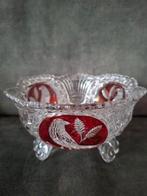 Kristal schaal vogel bohemian style, Ophalen of Verzenden, Zo goed als nieuw, Overige typen