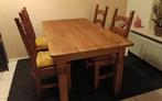 Mexicaans grenen eethoek, Verzenden, Gebruikt, 4 tot 6 stoelen