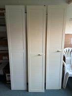 3 stuks Louvre deuren, Doe-het-zelf en Verbouw, Deuren en Horren, Ophalen, Gebruikt, Minder dan 80 cm, Overige typen