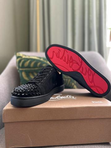 Christian Louboutin Louis Junior Spikes-sneakers beschikbaar voor biedingen
