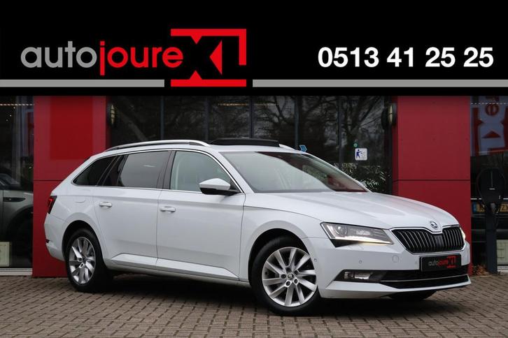 Skoda Superb Combi 1.6 TDI Style Business | Panoramadak | LE, Auto's, Skoda, Bedrijf, Te koop, Superb, ABS, Adaptive Cruise Control