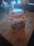 Blond Amsterdam Efteling Voorraadpot, Ophalen, Porselein of Keramiek, Schaal, Vierkant