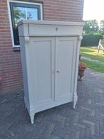 Brocante Eiken Meiden Kast Krijtverf, Antiek en Kunst, Antiek | Meubels | Kasten, Ophalen