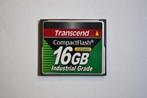Transcend 16GB CF200i Industrial compactflash, Audio, Tv en Foto, Fotografie | Geheugenkaarten, Compact Flash (CF), 16 GB, Overige