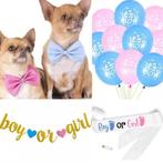 Origineel 14-delig genderreveal pakket, Hobby en Vrije tijd, Ophalen of Verzenden, Nieuw, Versiering, Geboorte of Huwelijk