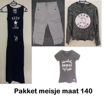 Pakket kleding maat 140 meisje beschikbaar voor biedingen