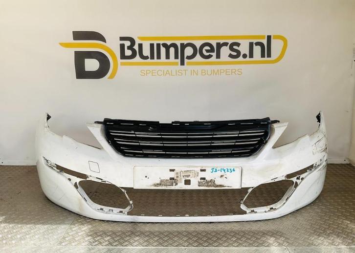 Bumper Peugeot 308 2012-2016 Voorbumper -14236, Auto diversen, Tuning en Styling, Ophalen of Verzenden