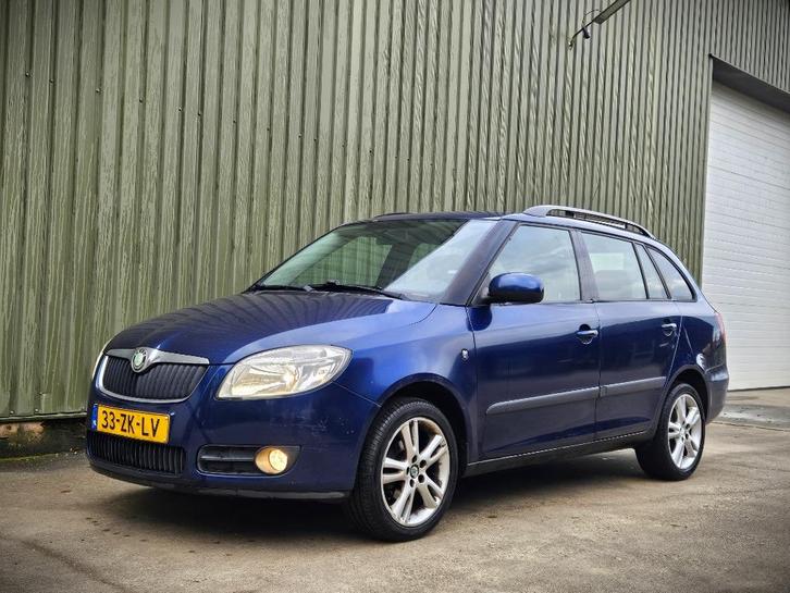 Skoda Fabia 1.4 16V 63KW Combi 2008 | APK nov 2026, Auto's, Skoda, Bedrijf, Fabia, ABS, Airbags, Airconditioning, Boordcomputer
