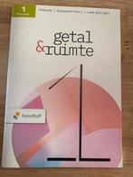 Getal en ruimte antwoordenboekje 1 havo vwo 13e editie, Ophalen of Verzenden, Zo goed als nieuw, HAVO