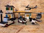 Lego 381 Politiebureau + 645 politiehelicopter en 600 auto, Ophalen of Verzenden, Gebruikt, Complete set, Lego