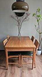 Mid-century eettafel 120x80x74, Huis en Inrichting, Ophalen, Gebruikt, 100 tot 150 cm, 50 tot 100 cm