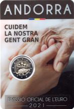 2 Euro Andorra 2021 - Zorg voor onze Ouderen - BU Blister, Postzegels en Munten, Munten | Europa | Euromunten, Verzenden, Overige landen