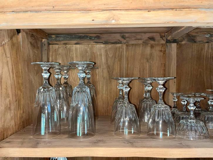 Antiek Kristallen Servies, Antiek en Kunst, Antiek | Glas en Kristal, Ophalen