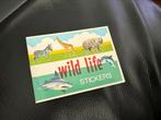 Vintage Stickerboekje 6 wild life compleet, Ophalen of Verzenden, Nieuw, Overige typen