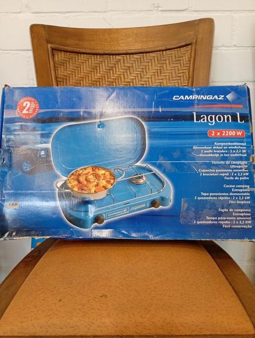 Campingaz lagon L 2x2200 watt kookstel, Caravans en Kamperen, Caravan accessoires, Nieuw, Ophalen of Verzenden