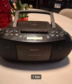 Sony radio cassette cd speler, Audio, Tv en Foto, Radio's, Ophalen of Verzenden, Zo goed als nieuw, Radio, Met cd-speler