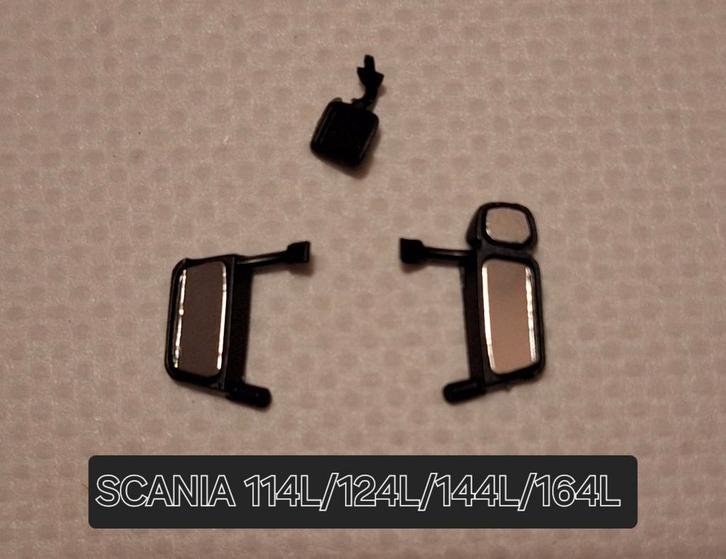 SCANIA 114L/124L/144L/164L spiegelset, Hobby en Vrije tijd, Modelauto's | 1:50, Nieuw, Bus of Vrachtwagen, Tekno, Ophalen of Verzenden