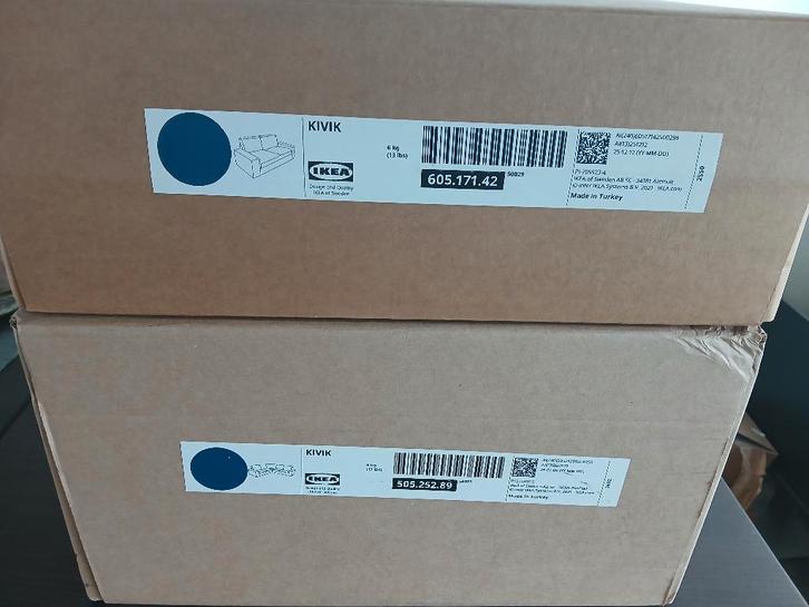 Ikea Kivik, hoes hoekbank, 4-zits bank. Tallmyra blauw., Huis en Inrichting, Banken | Complete zithoeken, Nieuw, Ophalen of Verzenden