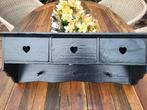 Leuk brocante rek met 3 laden, Ophalen of Verzenden