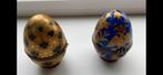 2 X Faberge eieren limited edion 10 x 7 cm, Antiek en Kunst, Ophalen of Verzenden