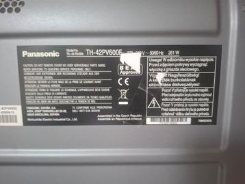 Panasonic TH-42PV600E Plasma TV beschikbaar voor biedingen