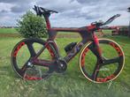 Triathlonfiets Evo, Fietsen en Brommers, Fietsen | Racefietsen, Overige merken, Meer dan 20 versnellingen, Carbon, Gebruikt