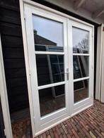 Openslaande tuindeuren dubbel glas deuren terrasdeuren pui, Doe-het-zelf en Verbouw, Kozijnen en Schuifpuien, Ophalen, Deurkozijn