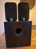 JBL Control 2P Active Studio Monitör set met Subwoofer, Ophalen, Gebruikt, Minder dan 500 watt, P.A.