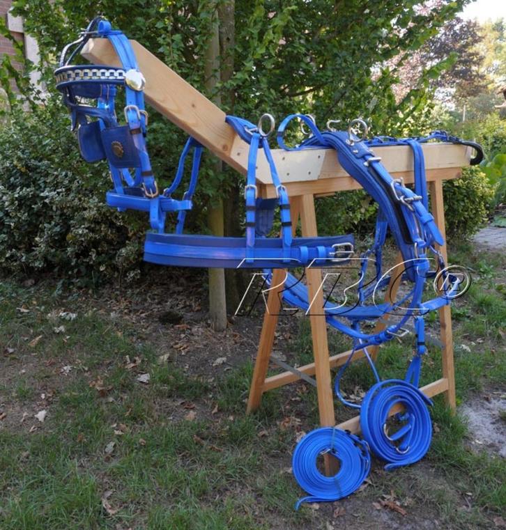 RBC Enkelspan tuig, Budgetline Een kwaliteits kunststof tuig, Dieren en Toebehoren, Paarden en Pony's | Hoofdstellen en Tuigage