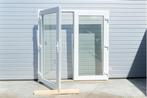 KUNSTSTOF DUBBELE OPENSLAANDE TUINDEUREN MET KOZIJN, Niet ingevuld, Niet ingevuld, Nieuw, Ophalen of Verzenden