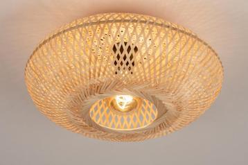 plafondlamp rotan 40cm woonkeuken bank bed tafel riet lamp beschikbaar voor biedingen