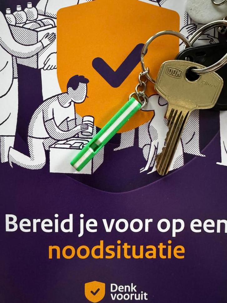 Fluitje Noodpakket met gratis verzending, Caravans en Kamperen, Kampeeraccessoires, Nieuw, Verzenden