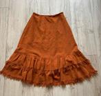 Weekend max mara wollen rok, Maat 42/44 (L), Oranje, Ophalen of Verzenden, Knielengte