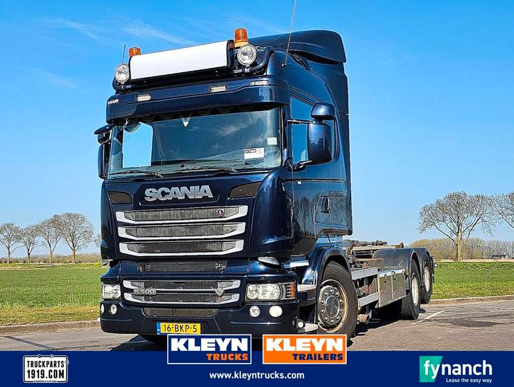 SCANIA R500 v8 6x2 retarder, Auto's, Vrachtwagens, Bedrijf, Te koop, ABS, Airconditioning, Cruise Control, Traction-control, Trekhaak
