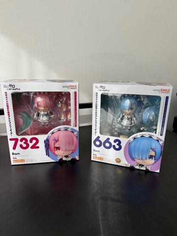 Nendoroids Rem & Ram (663 & 732) beschikbaar voor biedingen