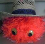 Een giga oranje Wuppie WUP deco vintage knuffel, Ophalen of Verzenden, Gebruikt, Overige typen