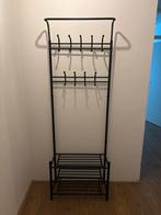 Kapstok met schoenenrek, Huis en Inrichting, Woonaccessoires | Kapstokken, Ophalen, Zo goed als nieuw, Metaal, Staande kapstok