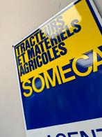 Someca Tractoren Emaille Reclamebord Vintage, Antiek en Kunst, Antiek | Emaille, Ophalen