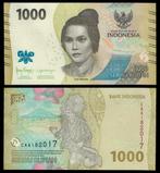 Indonesie 2022, 5 nieuwste biljetten 1.000 t/m 20.000 (UNC), Postzegels en Munten, Bankbiljetten | Azië, Verzenden, Zuidoost-Azië