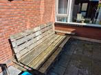 Pallet Zithoek - Tuinbank, Tuin en Terras, Tuinbanken, Ophalen, Gebruikt, Hout