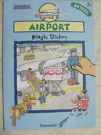 VINTAGE Airport Magic Stickers TRANSAVIA raamstickers Uniset, Verzamelen, Overige typen, Gebruikt, Ophalen of Verzenden